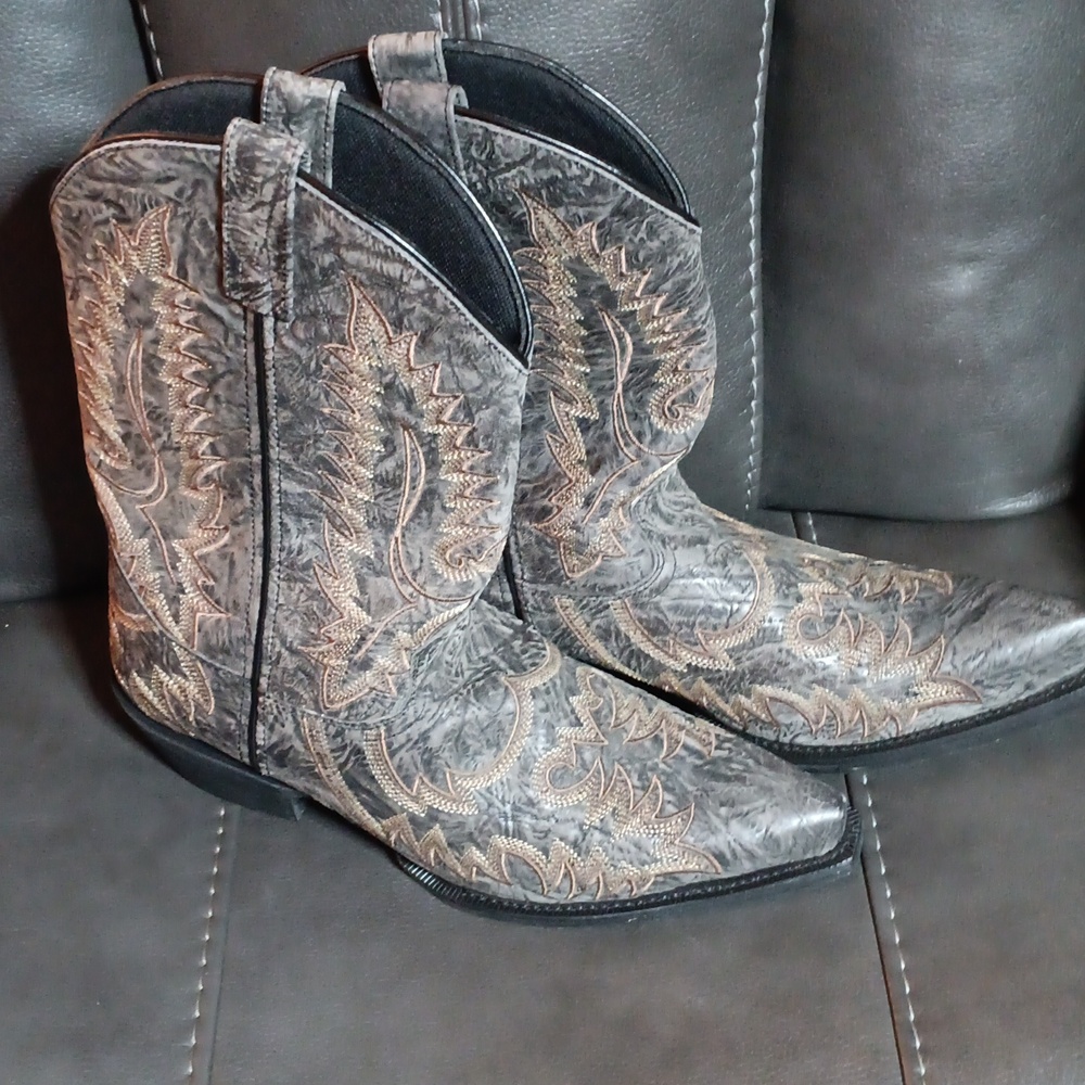 Mens Grey Laredo Western boots